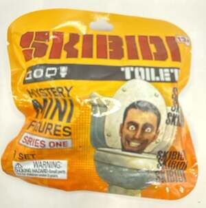 Bonkers Skibidi Toilet Mystery Mini Figures Series One 1 Set